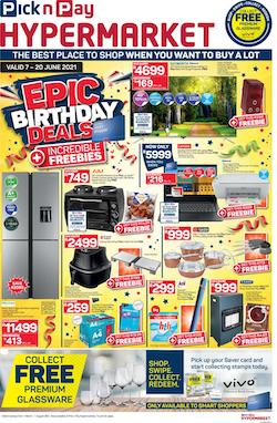 Pnp Hyper Birthday Catalogue Pick N Pay Specials Pnp Specials