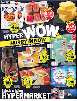 Pnp Specials Hyper 24 August 2022 Pick N Pay Catalogue Pnp Hyper