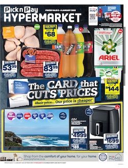 Pnp Hyper Specials 2 Jan 2023 Pick N Pay Catalogue Pick N Pay