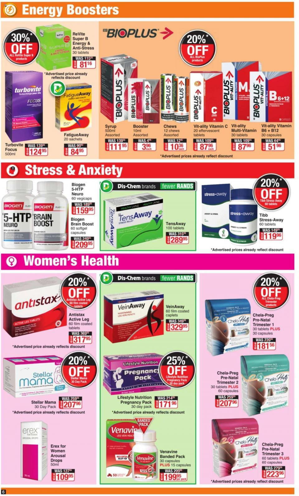 Dischem Specials Big Healthy Save Dischem Catalogue Healthy