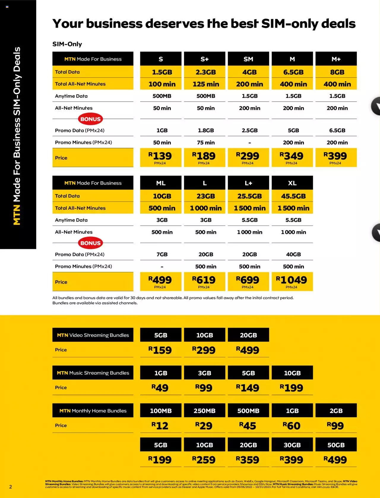 Mtn Specials Yello June Mtn Catalogue Mtn June