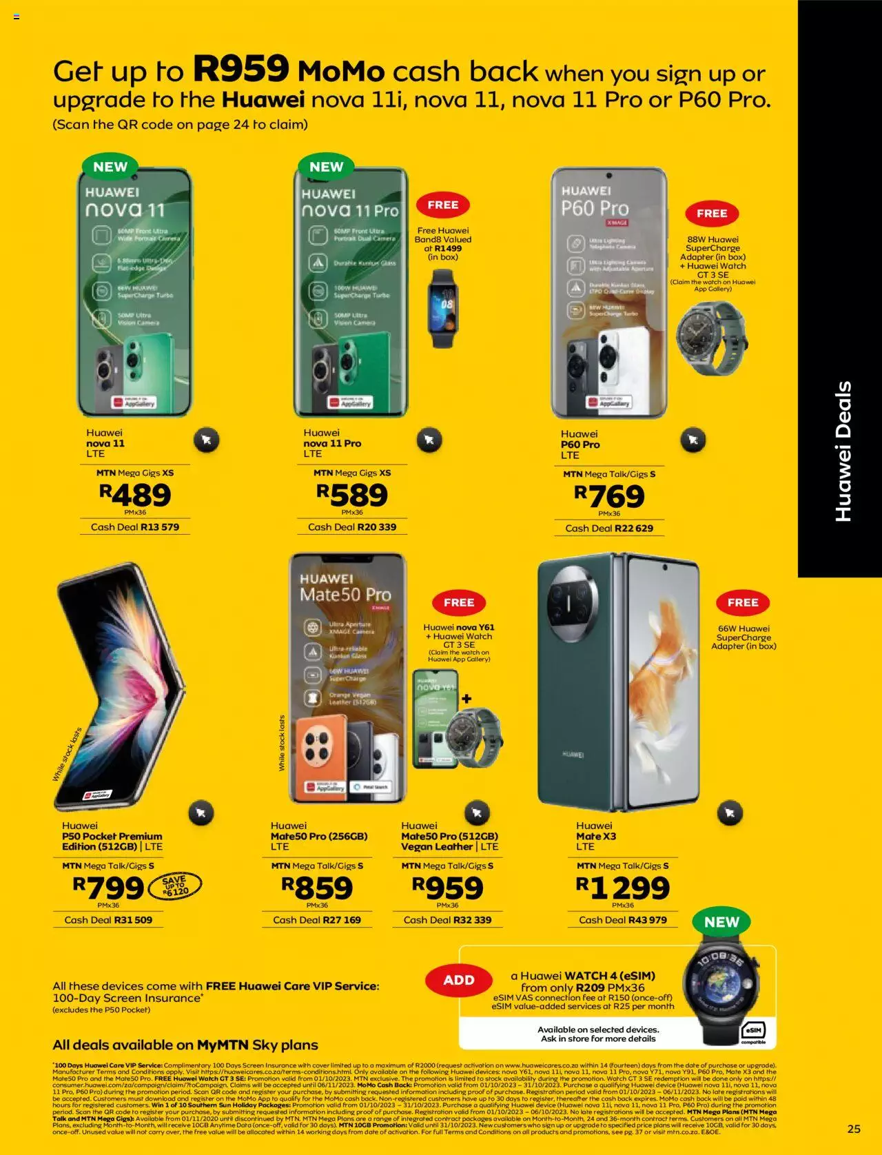 MTN Specials Yello October 2023 MTN Catalogue 2023