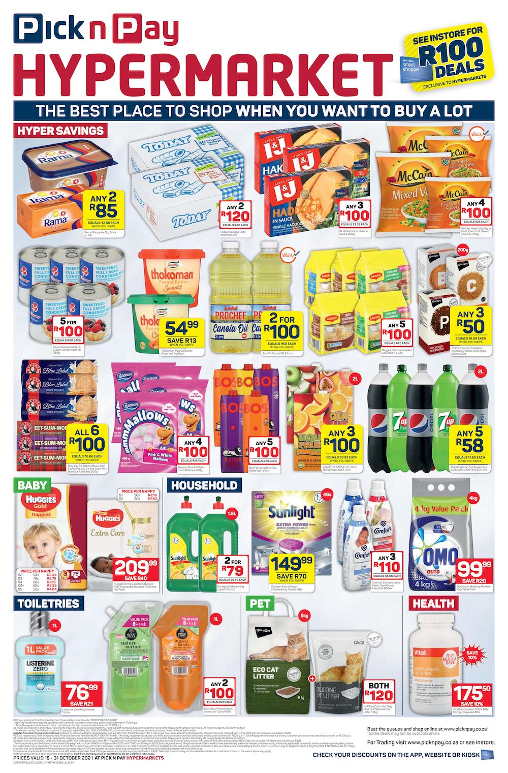 Pick N Pay Specials October Pick N Pay Catalogue Pnp Special