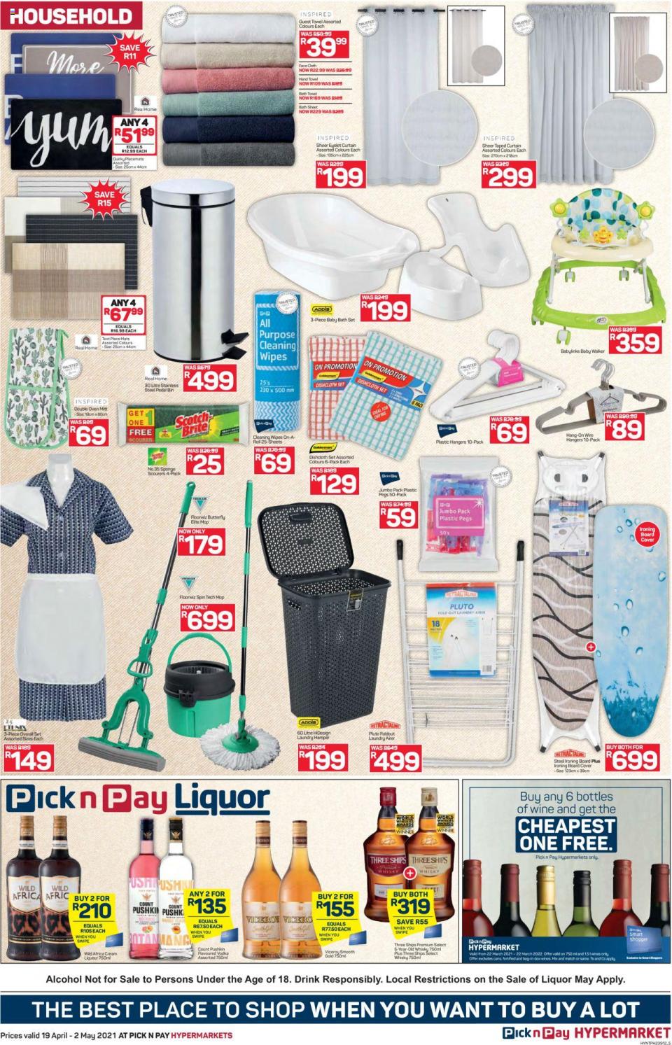 Pnp Specials Hypermarket April Pick N Pay Catalogue Pnp