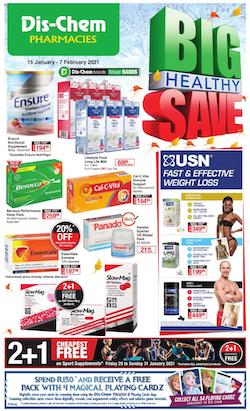 DisChem Specials Big Healthy Save | DisChem Catalogue | Healthy 2021