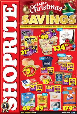 Shoprite Specials 18 Nov 2021 | Shoprite Catalogue | Shoprite Sale