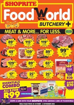 Foodworld Catalogue 24 Oct 2022 | Foodworld Specials This Week | SA