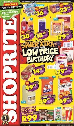 Shoprite Specials Birthday Savings August 2023 | Shoprite Catalog