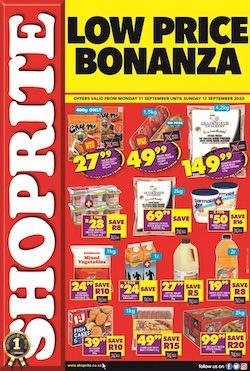 Shoprite Specials 11 - 17 September 2023 | Shoprite Catalogue