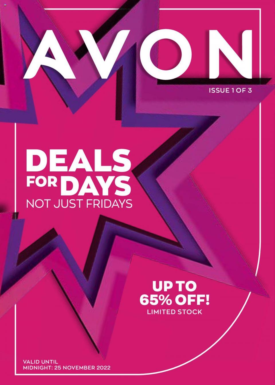 AVON Black Friday Brochure 2022 Avon Catalogue Avon Specials SA