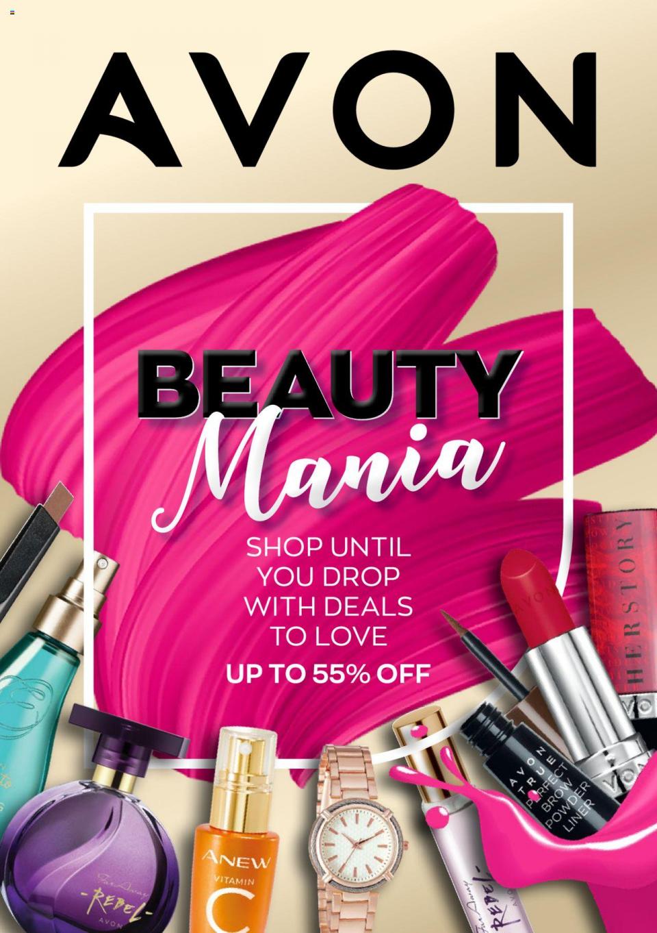 Avon Brochure Beauty Mania 18 February 2021