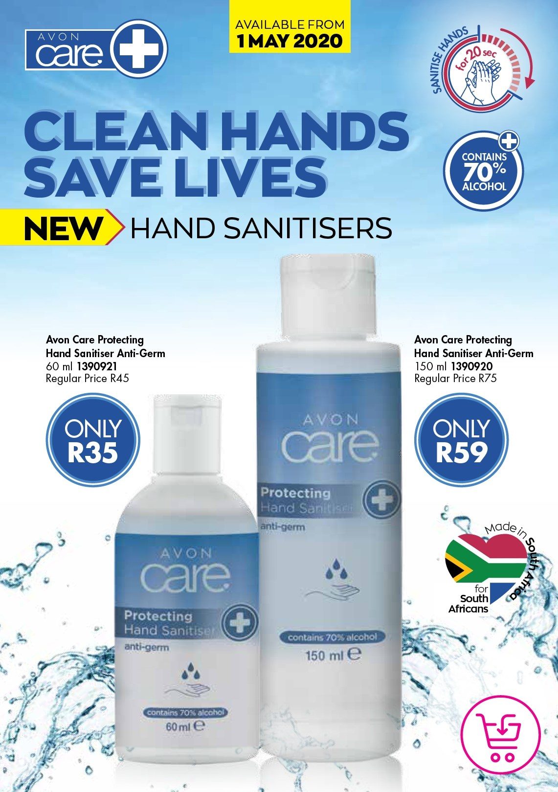 Avon Brochure Clean Hands Save Lives 1 May 2020