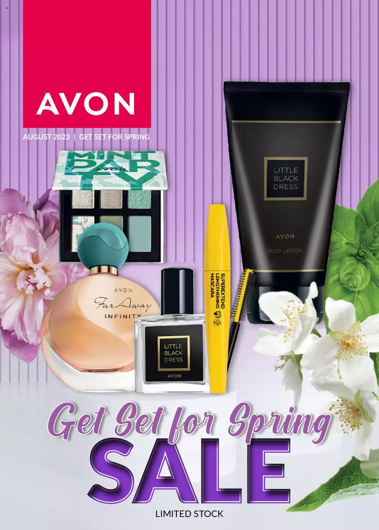 Avon Brochure Get Set for Spring 25 – 31 August 2023