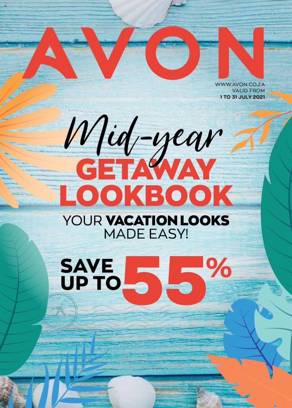 Avon Brochure Getaway Lookbook 1 – 31 July 2021