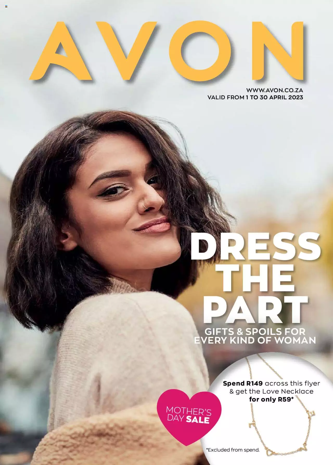 Avon Brochure Gifts 1 – 30 April 2023