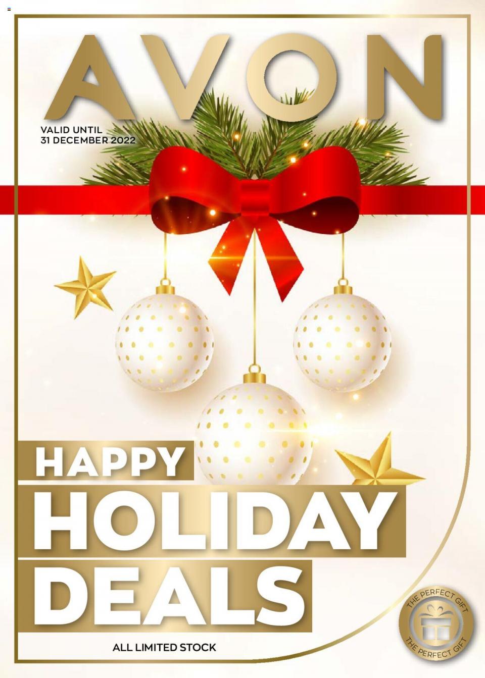 Avon Brochure Happy Holiday 12 – 31 December 2022