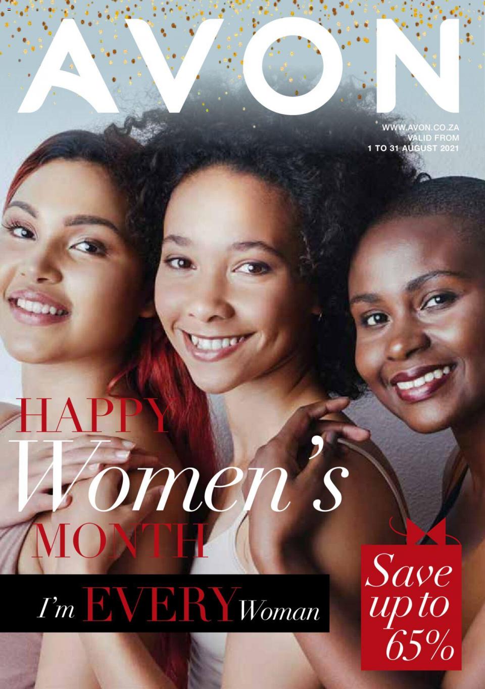 Avon Brochure Happy Womens Month 1 – 31 August 2021