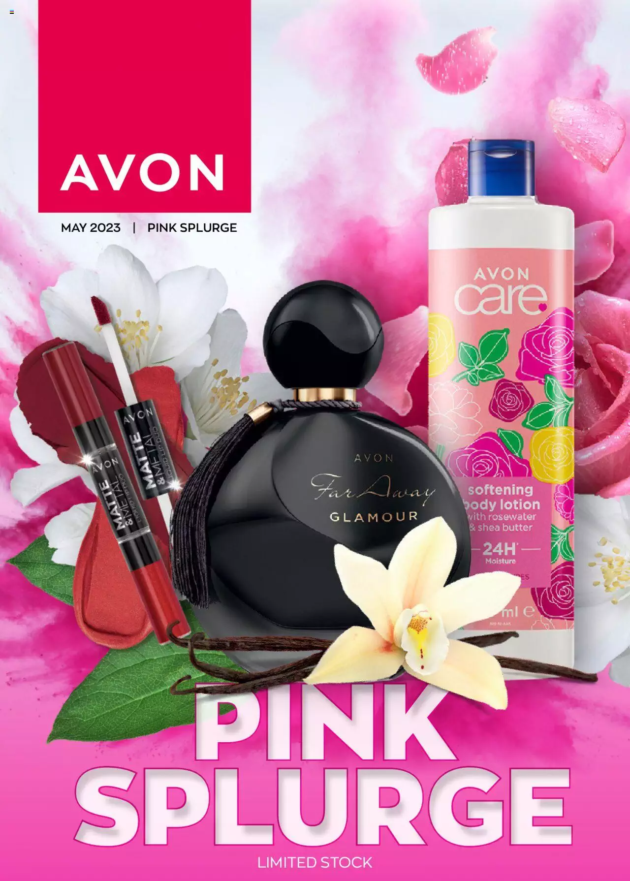Avon Brochure Pink Splurge 18 – 31 May 2023