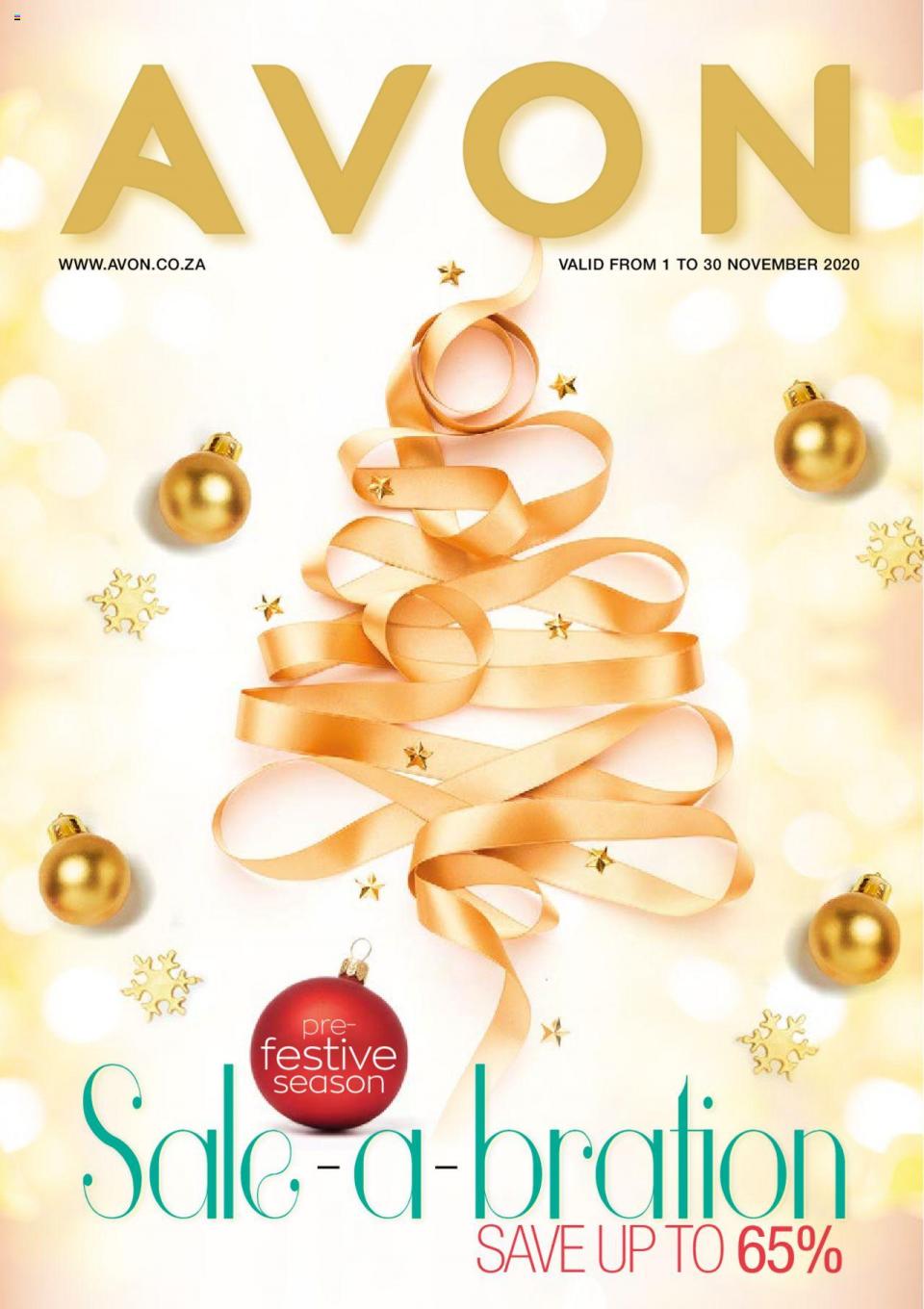 Avon Brochure Pre-Festive Season 1 November 2020