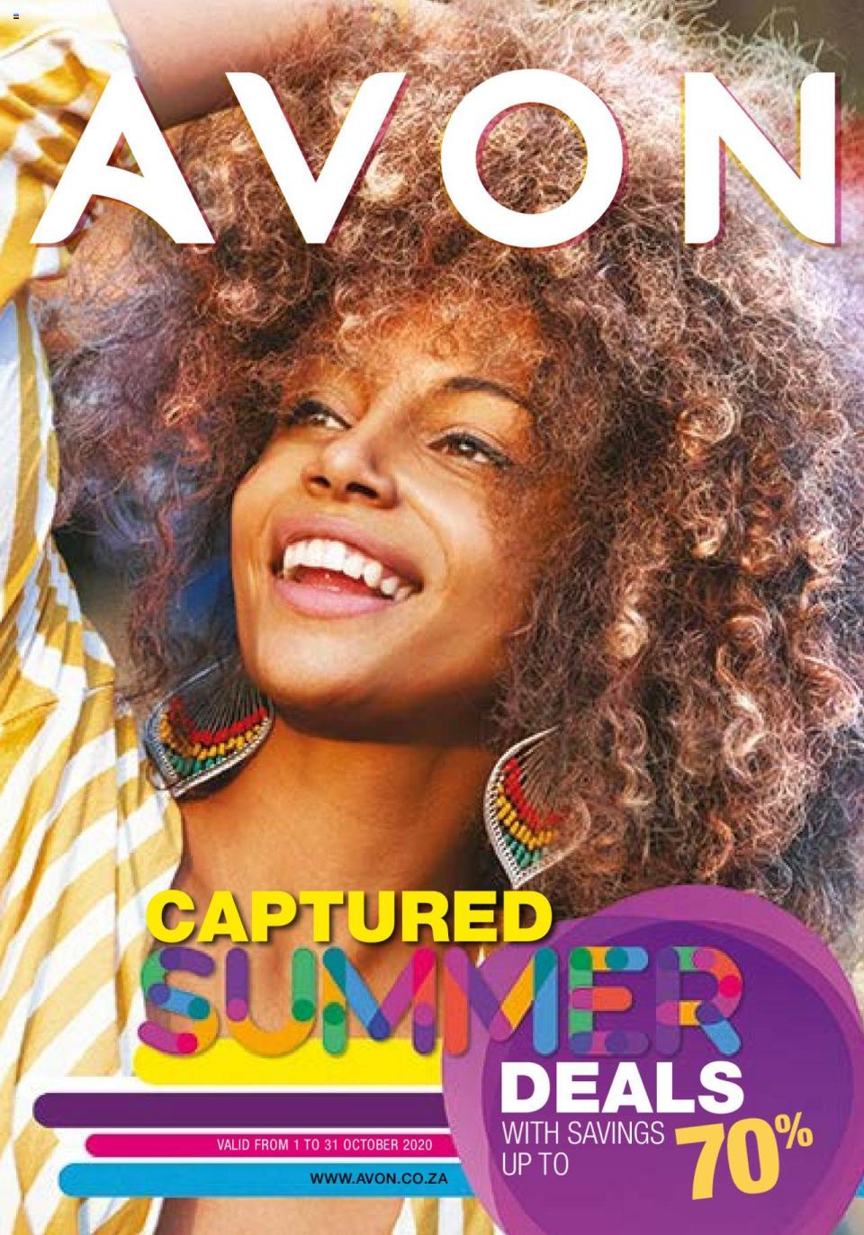 Avon Brochure Summer Deals October 2020