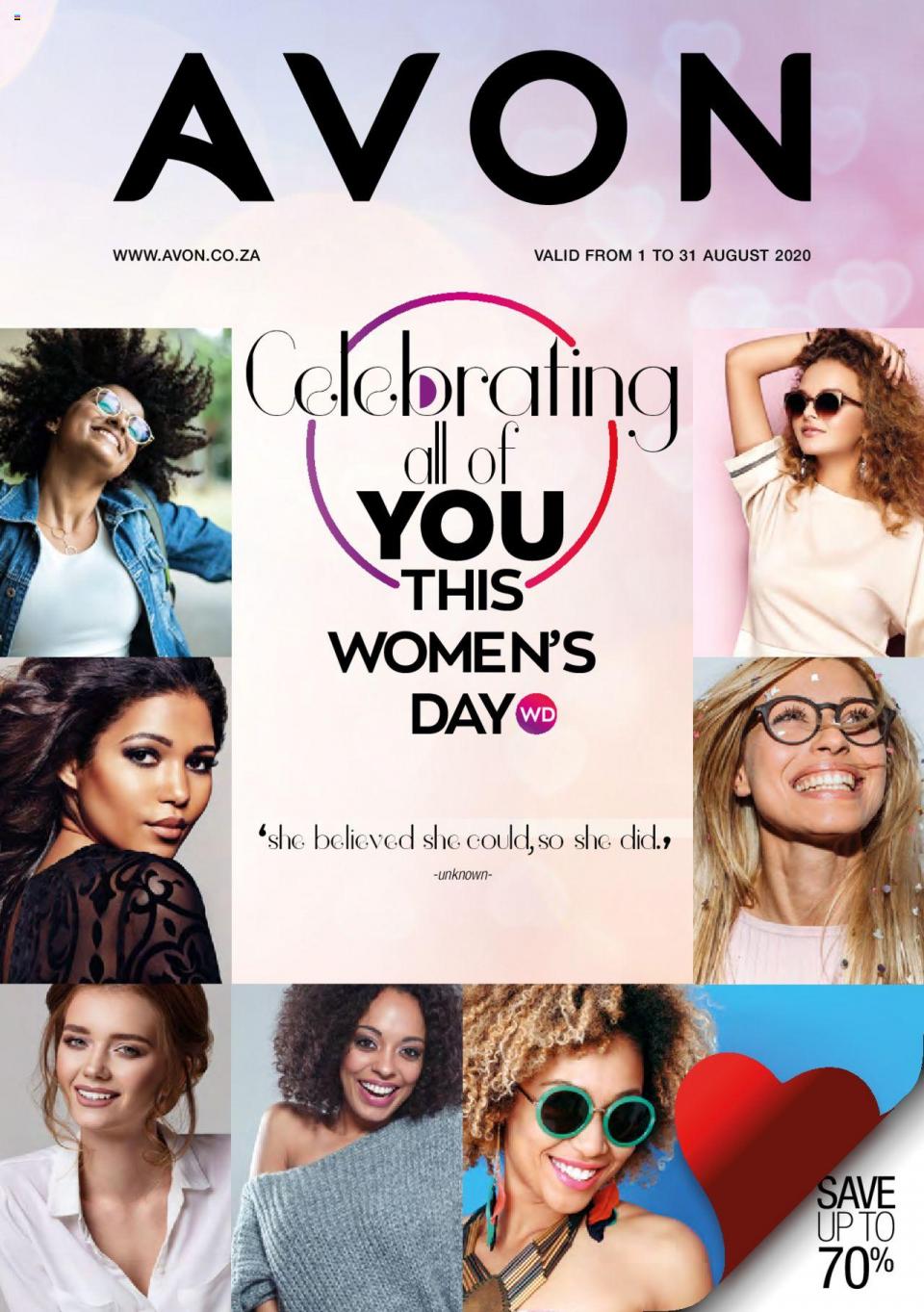 Avon Brochure Womens Day Deals SAVE UP TO 70%