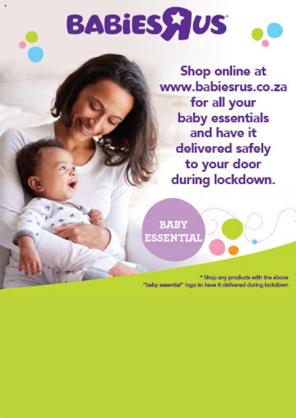 Babies R Us Catalogue Essential Specials 4 May 2020