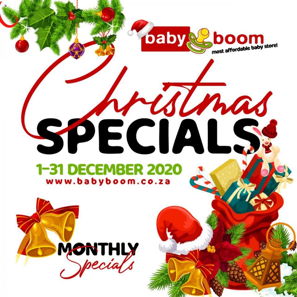Baby Boom Specials Christmas Sale 1 December 2020