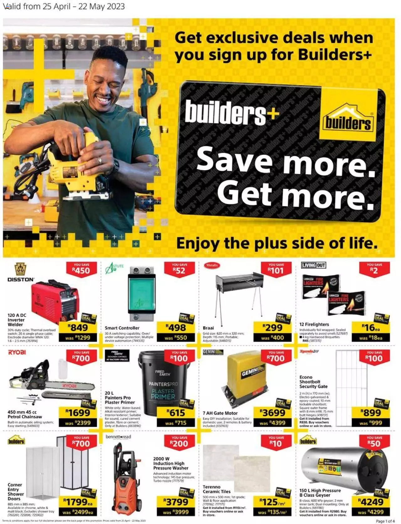Builders Warehouse Specials 25 Apr – 22 May 2023