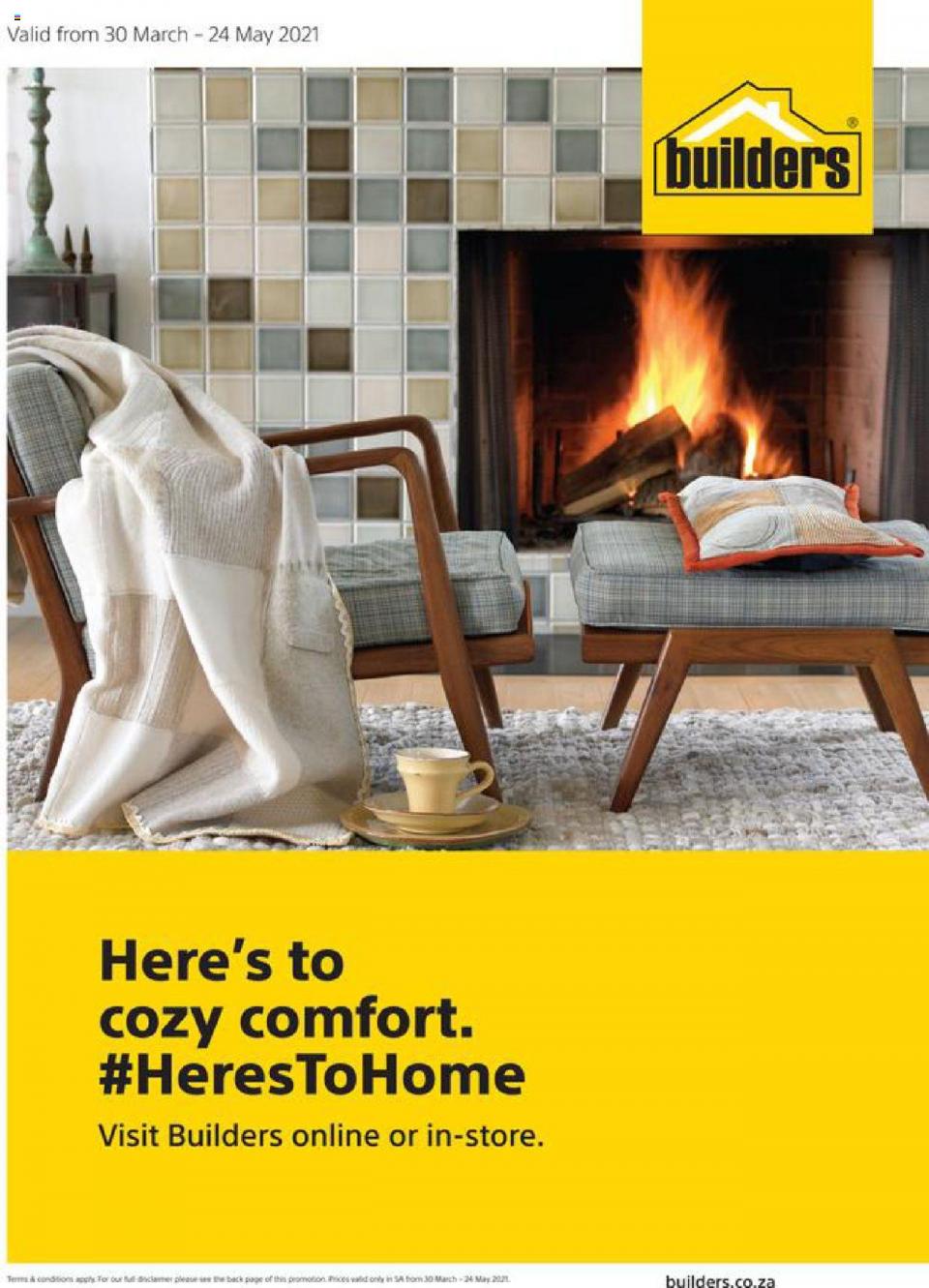 Builders Warehouse Specials Cozy Comfort 11 – 24 May 2021