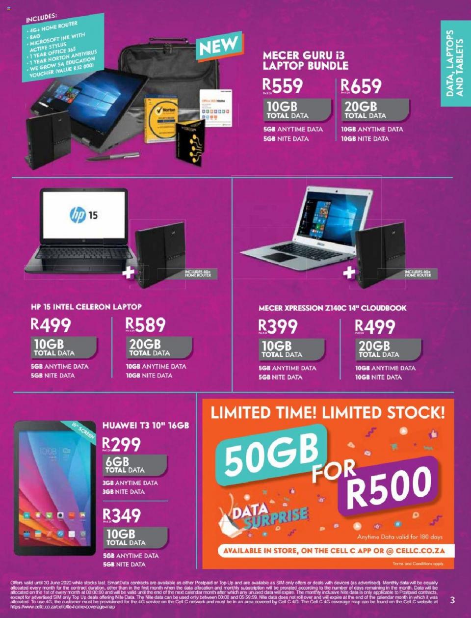 Cell C Specials | Cell C Catalogue | Cell C Specials Booklet 15 May