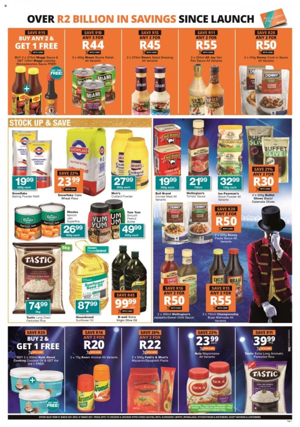 Checkers Specials 1 March 2021 | Checkers Catalogue | Heydays Deals