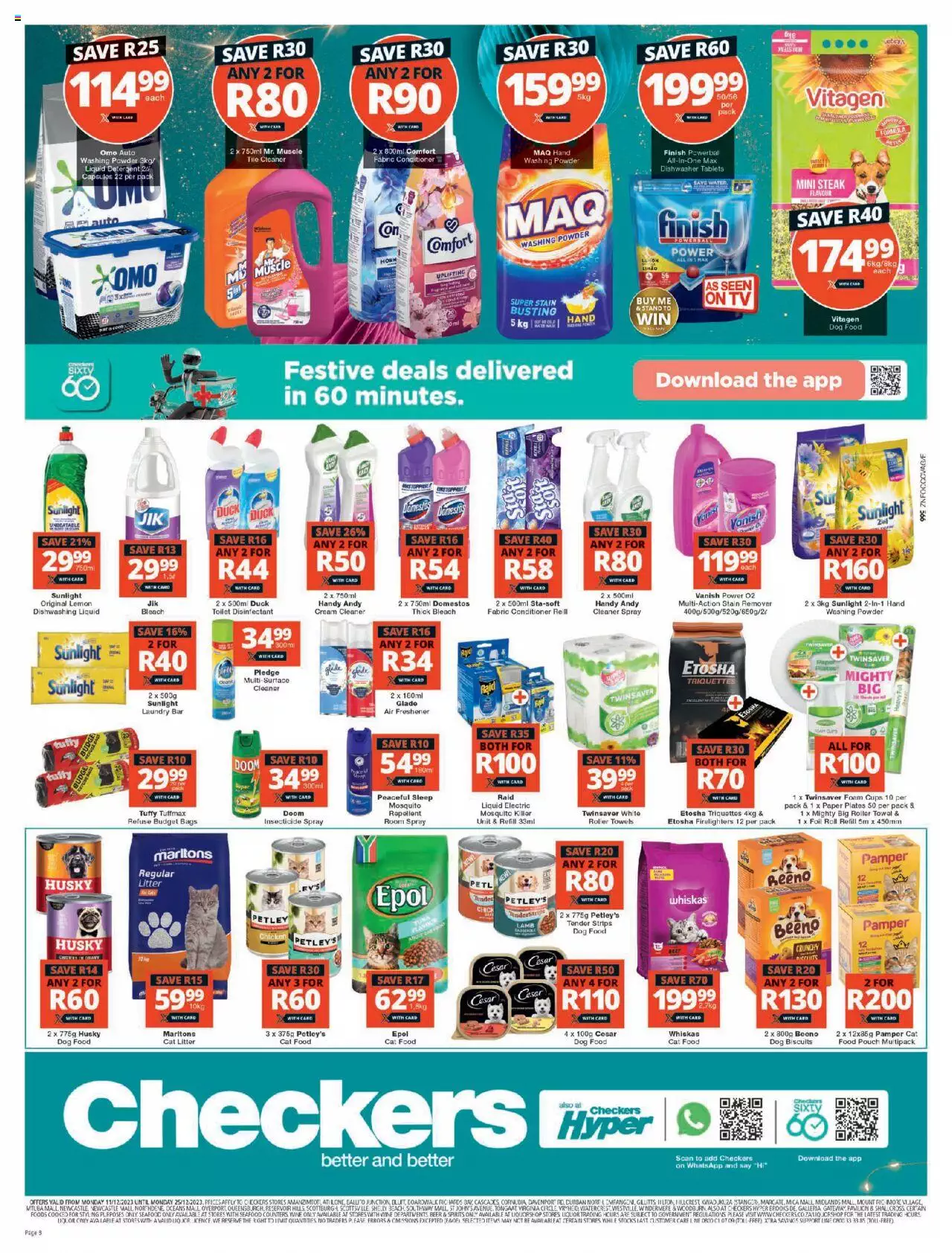 Checkers Specials 11 - 25 December 2023 | Checkers Catalogue