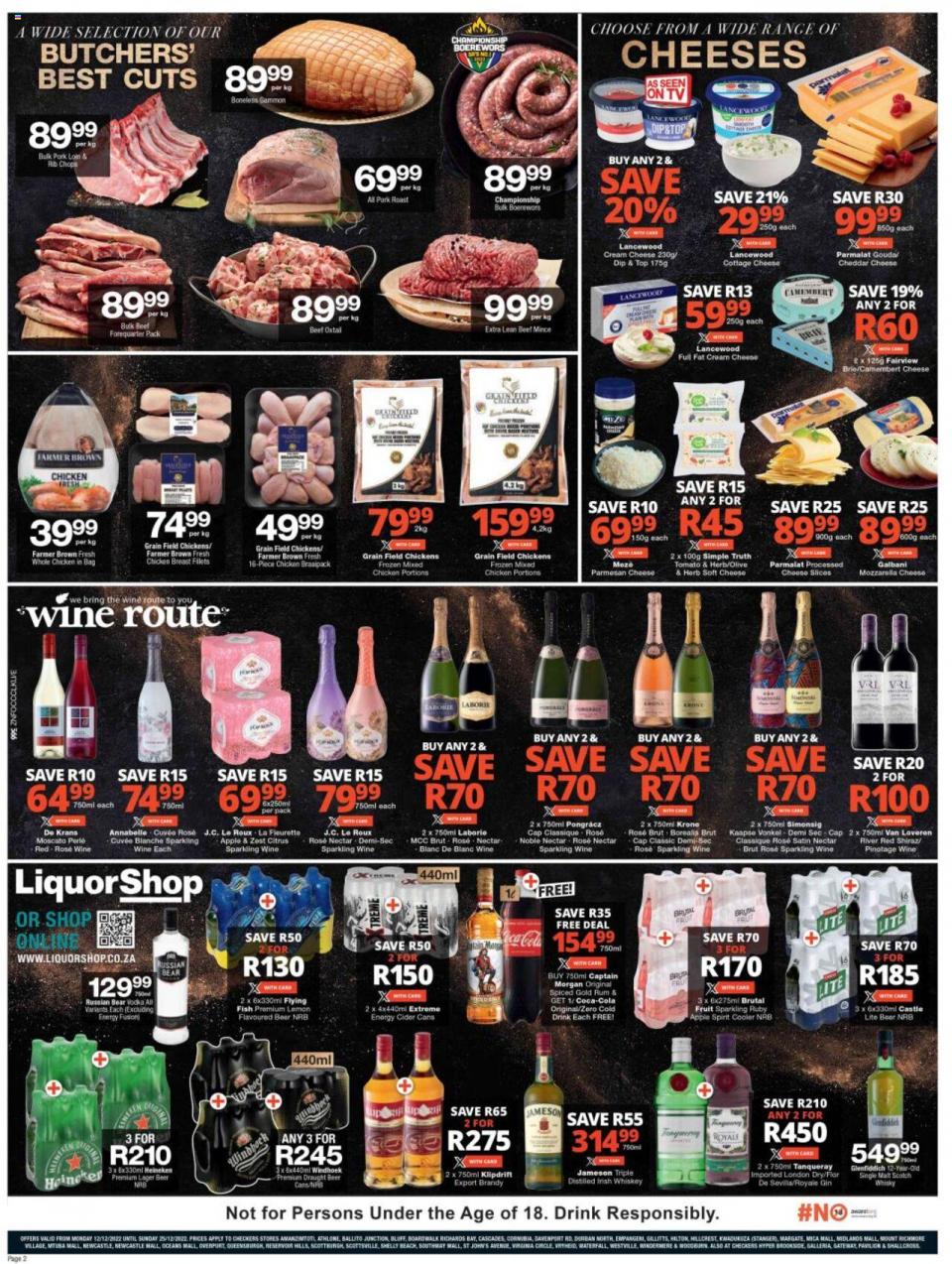 Checkers Specials 12 December 2022 Checkers Catalogue Christmas