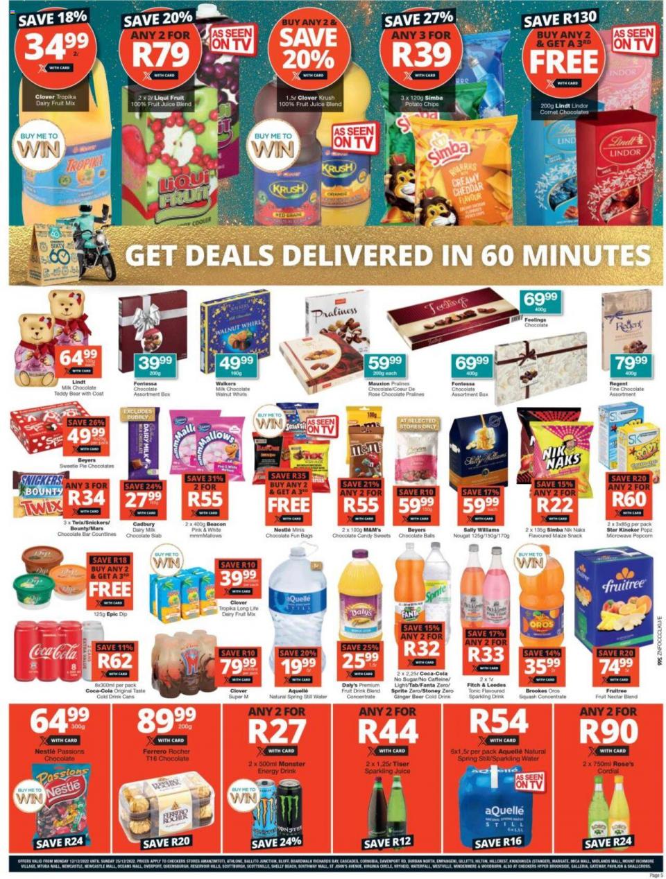 Checkers Specials 12 December 2022 Checkers Catalogue Christmas