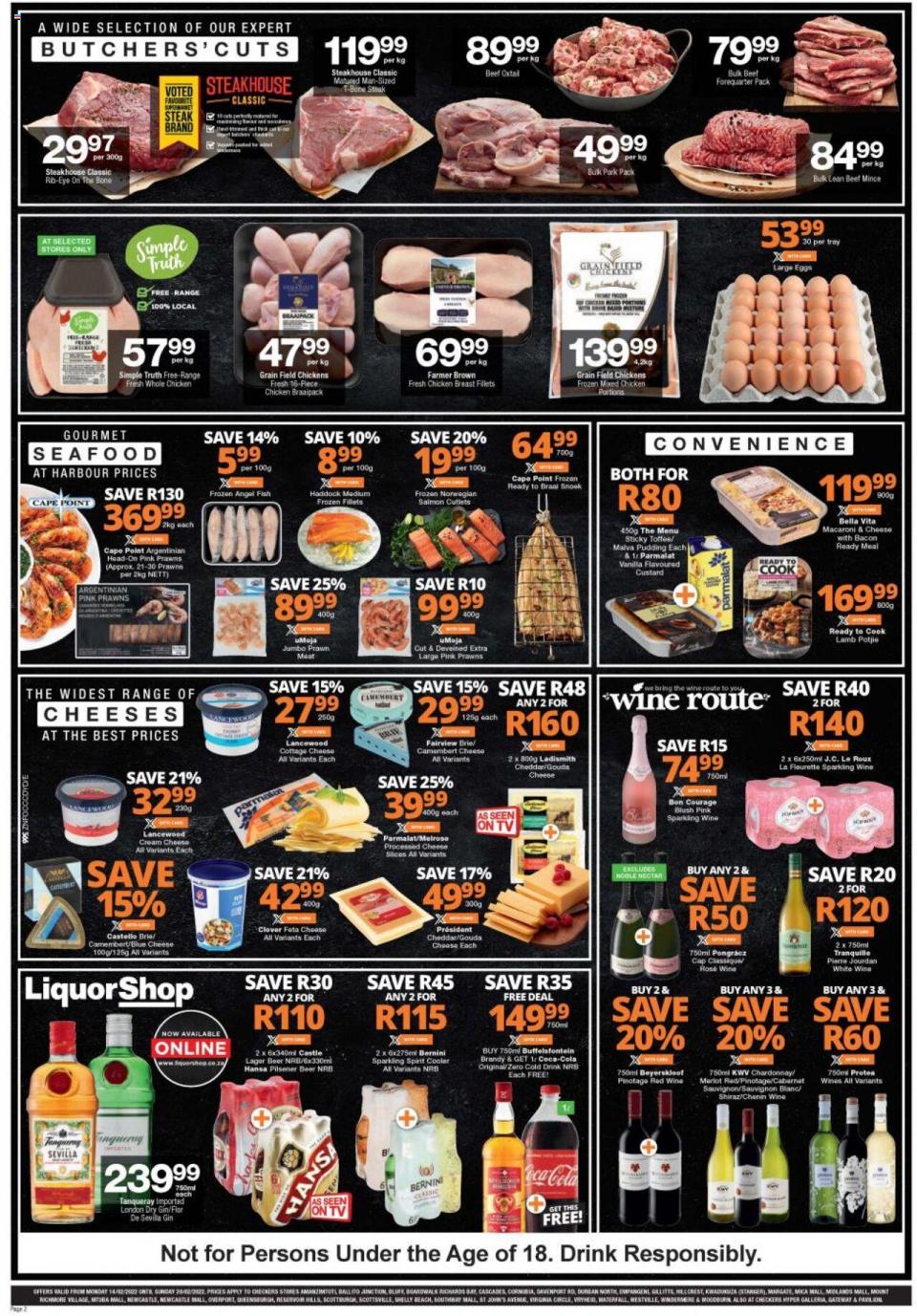 Checkers Specials 14 February 2022 Checkers Catalogue Xtra Savings