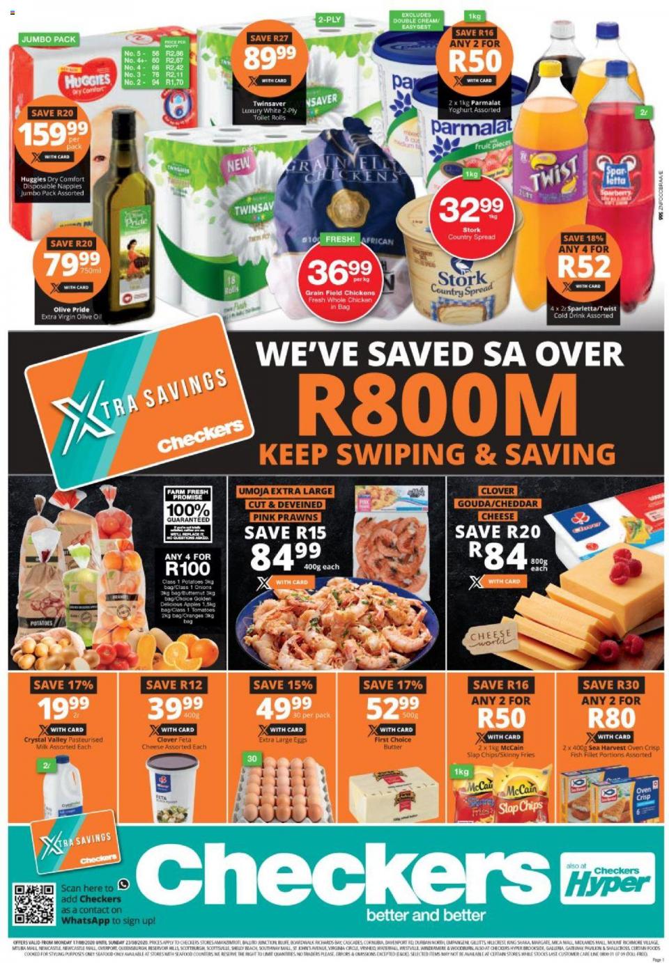 Checkers Specials 17 August 2020