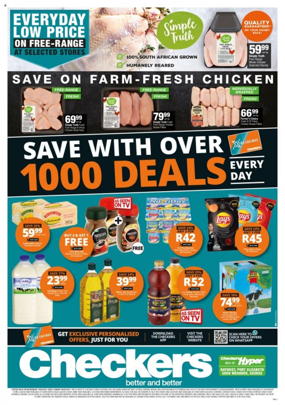 Checkers Specials 19 Apr – 9 May 2021