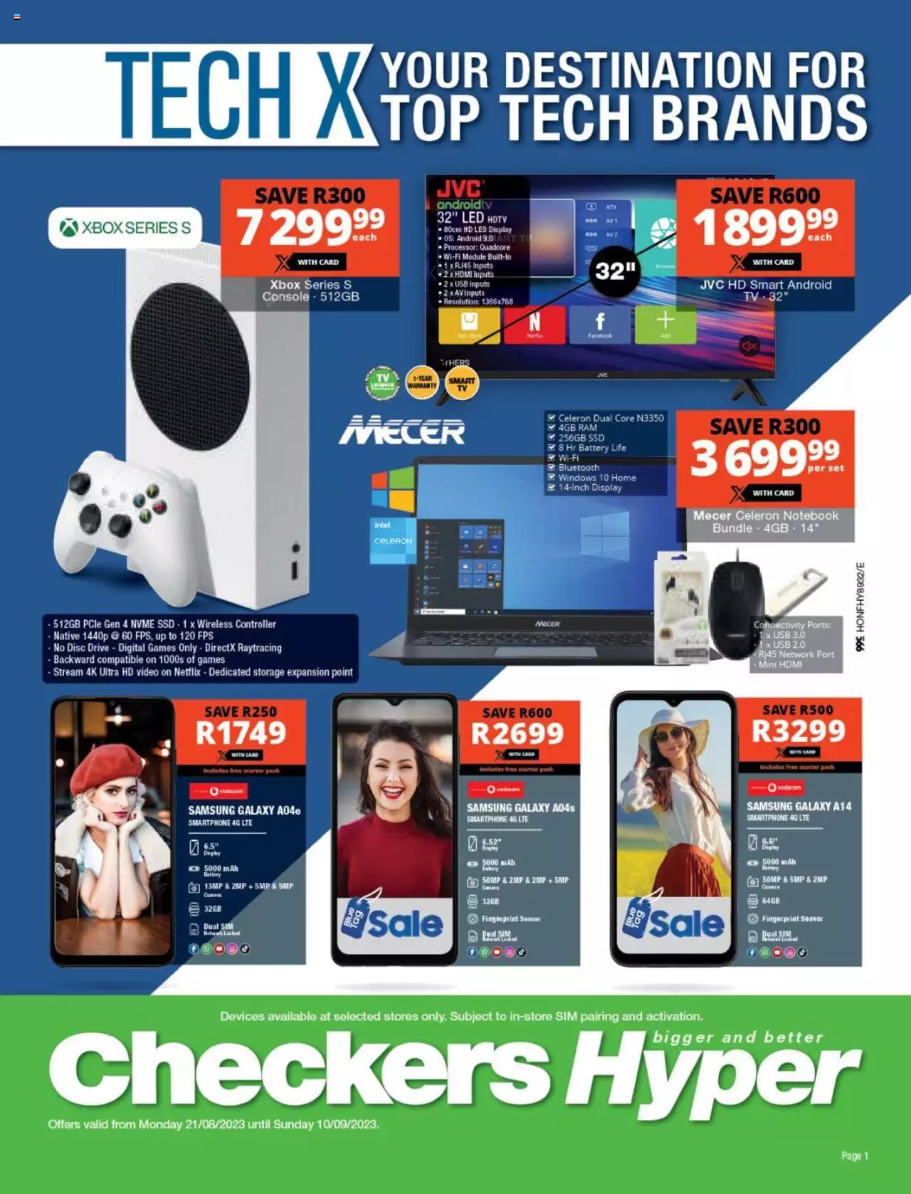 Checkers Specials 21 August – 10 September 2023