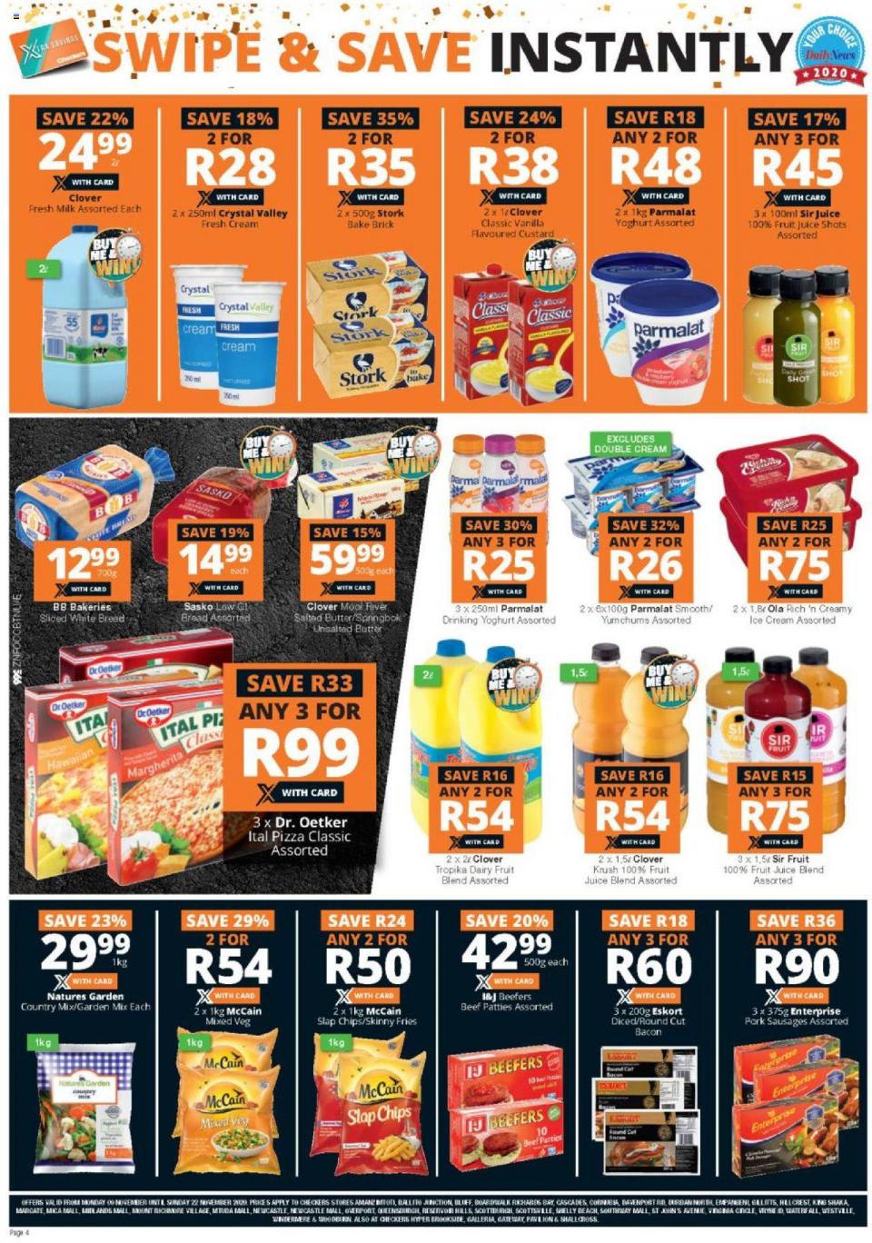 Checkers Specials 9 November 2020 | Checkers Catalogue | Hyper