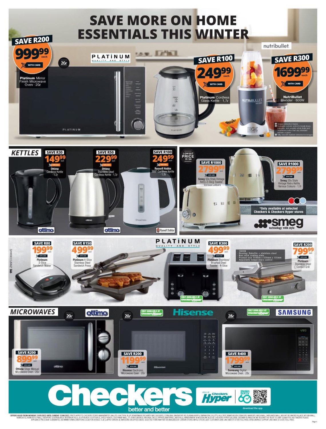 Checkers Specials Home Essentials May 2022