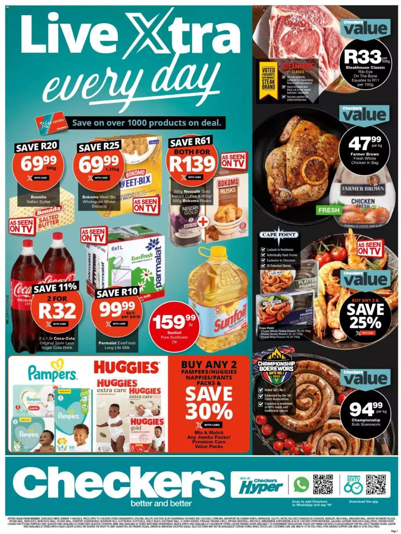 Checkers Specials May Month End 22 May – 11 June 2023