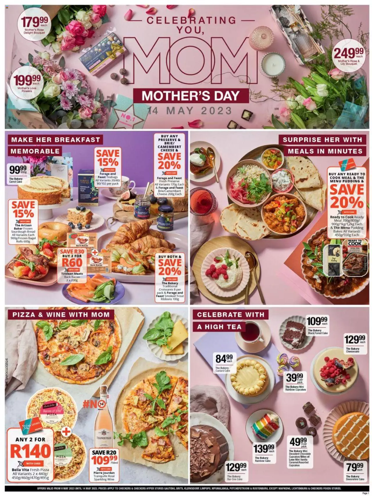 Checkers Specials Mother’s Day 8 – 14 May 2023