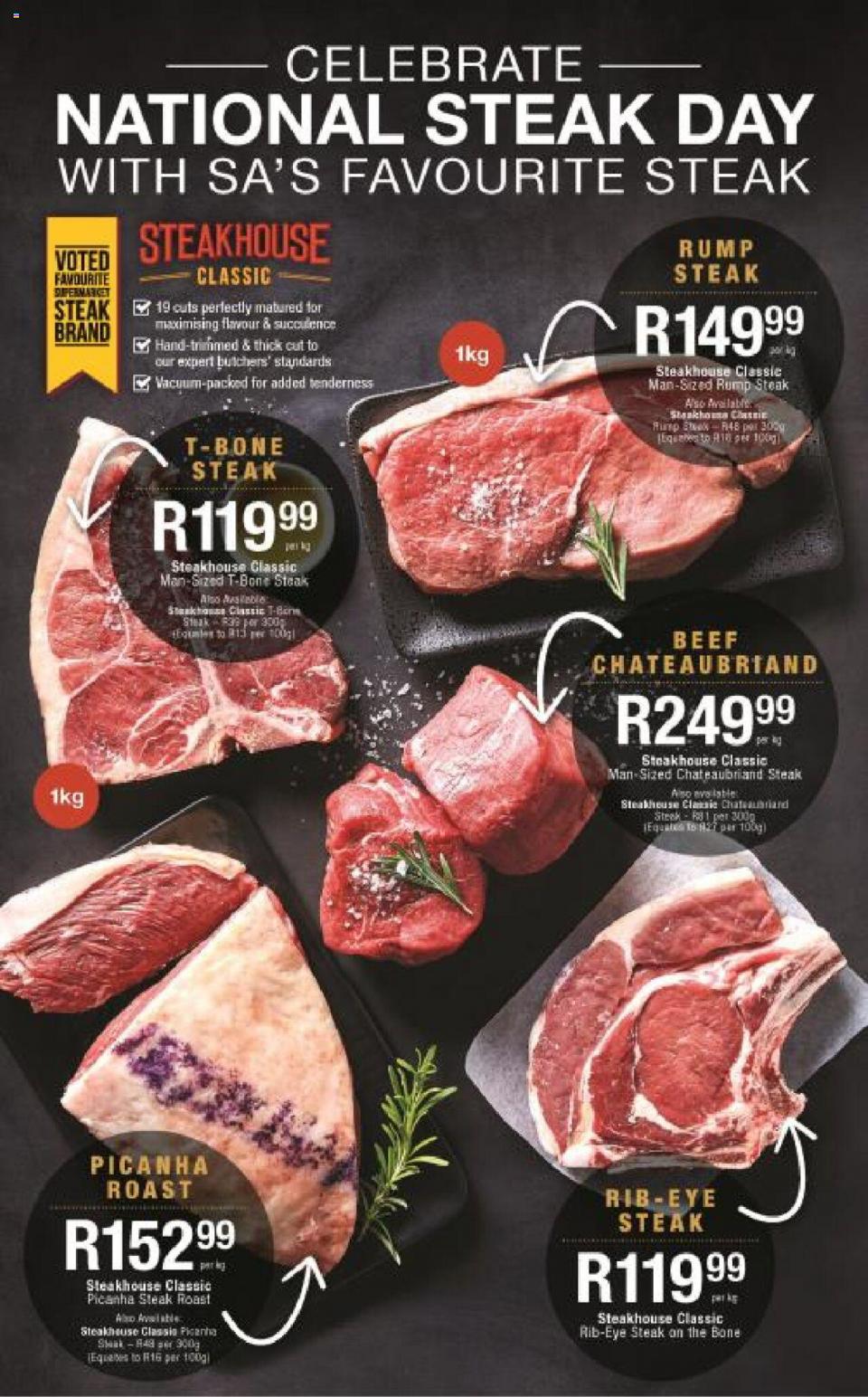 Checkers Specials National Steak Day 18 – 20 March 2022