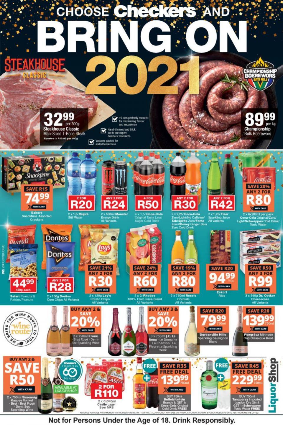 Checkers Specials New Year’s Deals 28 December 2020