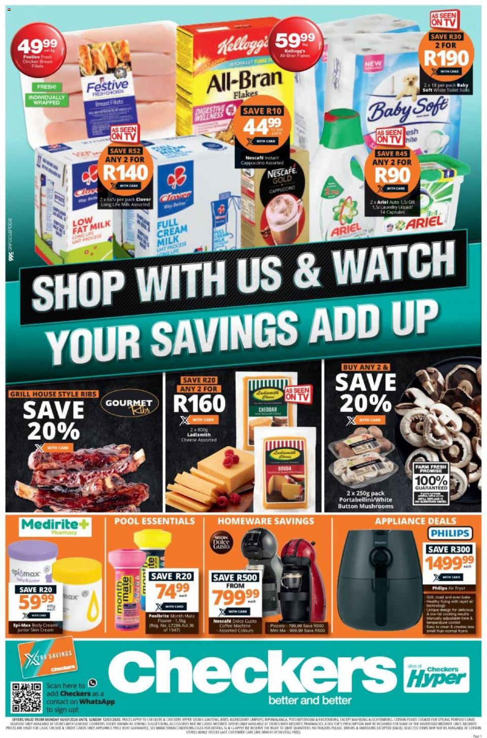 Checkers Specials Weekly Catalogue 6 July 2020