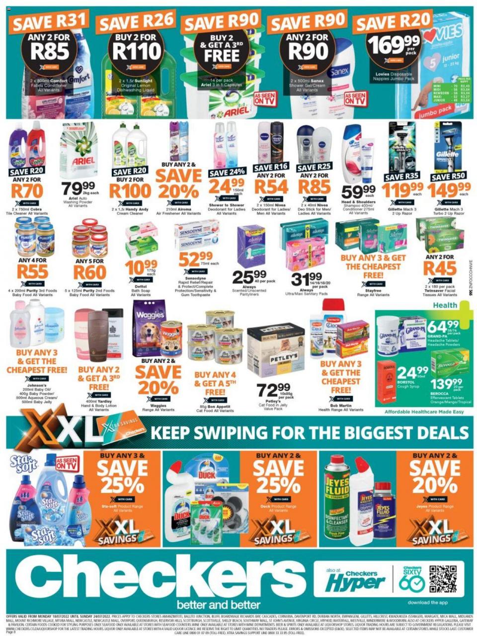 Checkers Specials 18 July 2022 | Checkers Catalogue | Checkers XXL