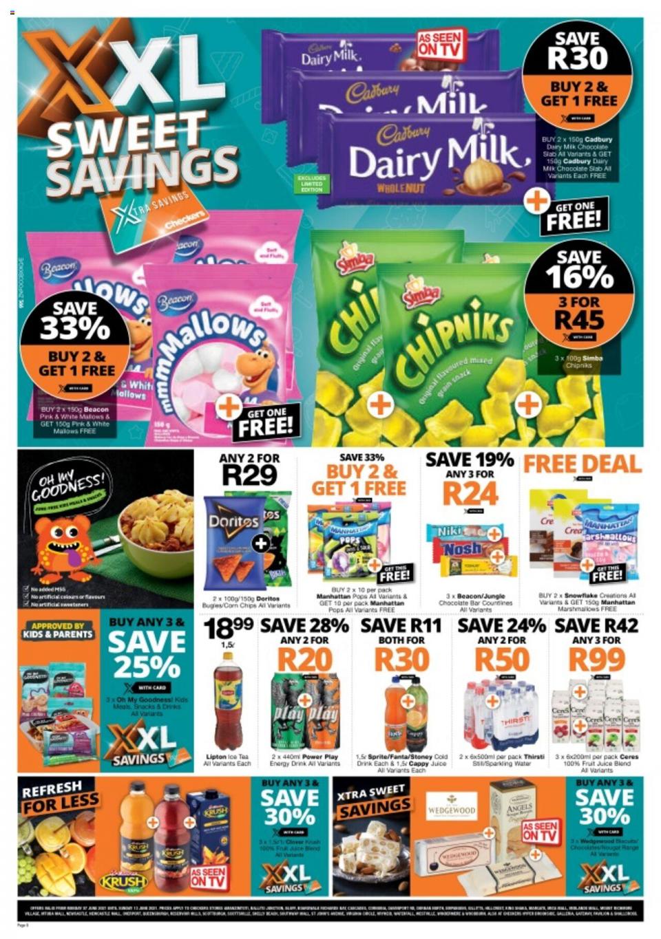 Checkers Specials 7 June 2021 Checkers Catalogue Checkers Xtra