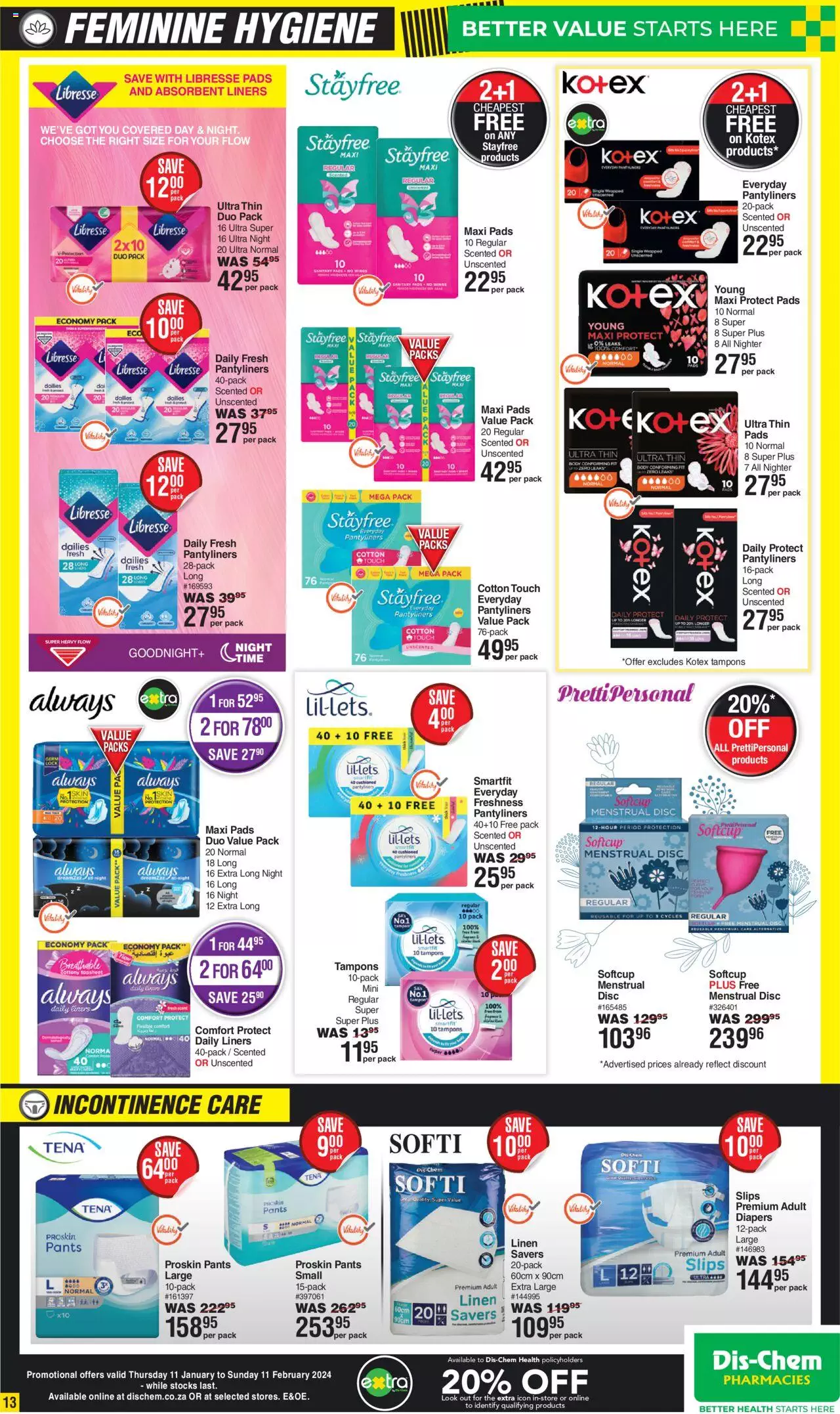 Dischem Specials 11 Jan 11 Feb 2024 DisChem Catalogue