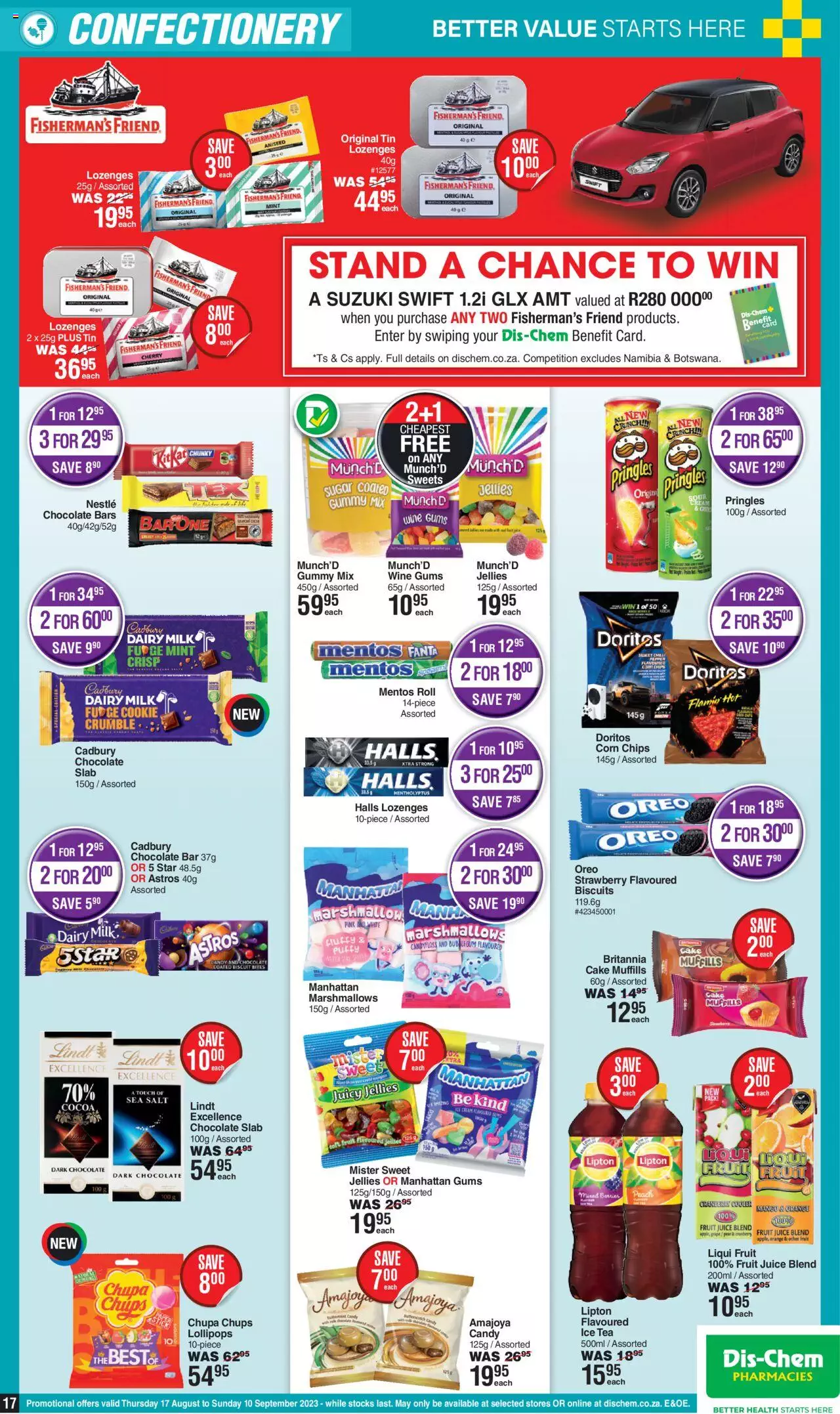 Dischem Specials 17 Aug 10 Sep 2023 DisChem Catalogue