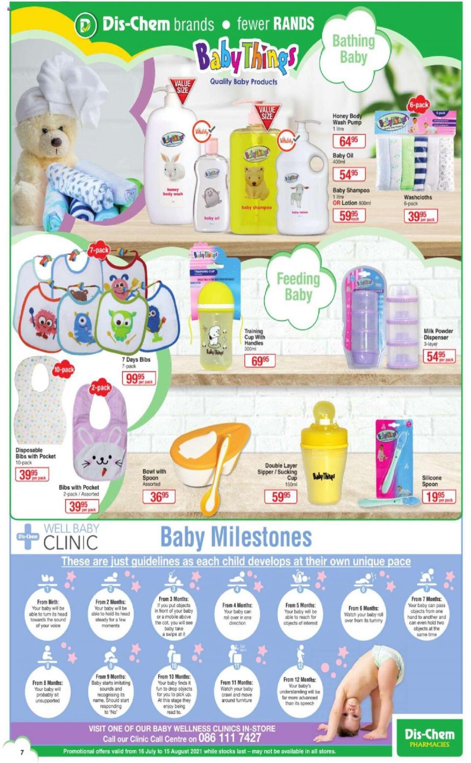 DisChem Specials 16 July 2021 | DisChem Catalogue | DisChem Baby